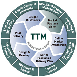 Cycle conceptual diagram of TTM Solutions & Services